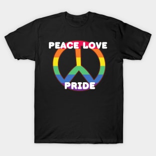 Peace, Love, Pride T-Shirt